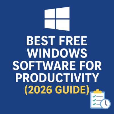 Best Free Windows Software for Productivity