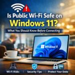 Is public Wi-Fi safe on Windows 11