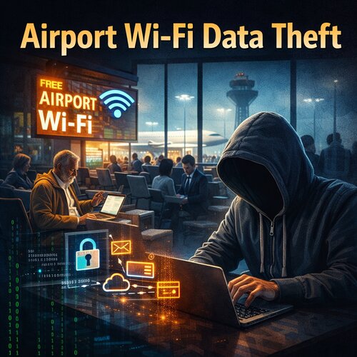 Airport Wi-Fi Data Theft